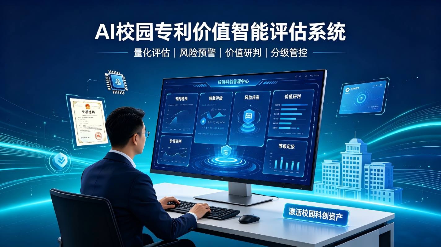 AI校园专利价值智能评估系统：精准研判专利价值，激活校园科创成果