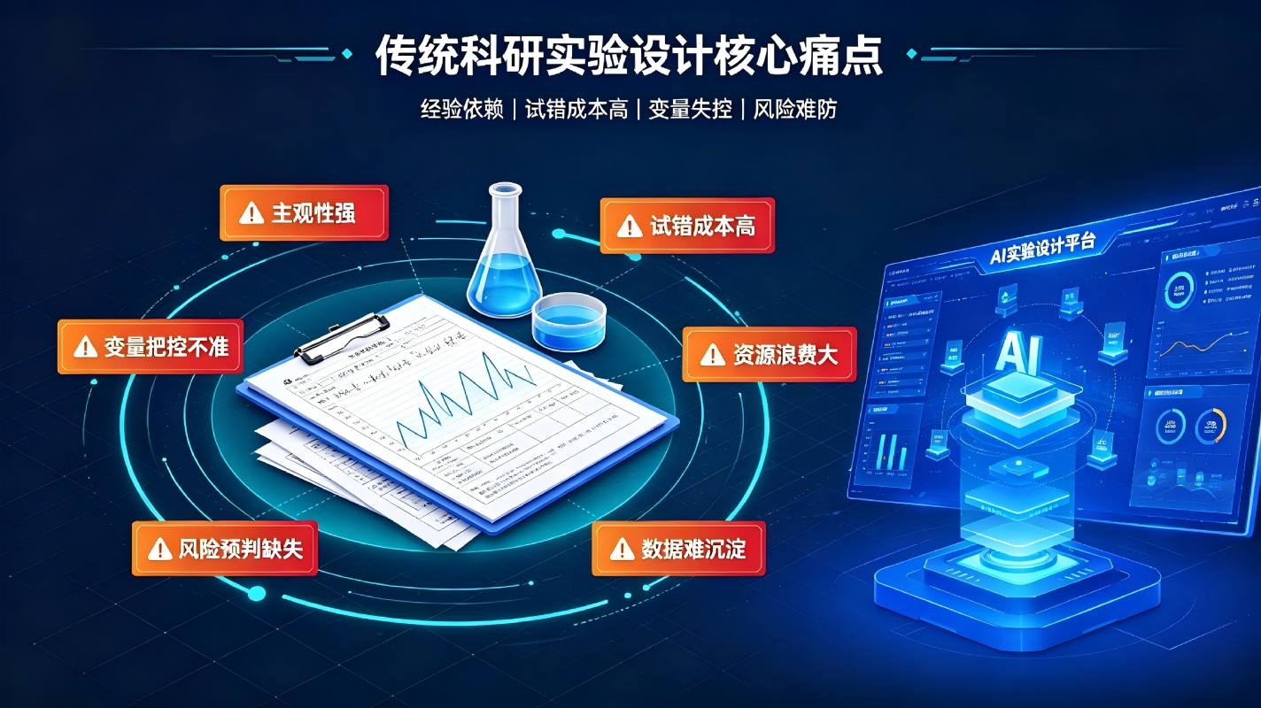 AI科研实验智能设计系统：智能优化实验方案，赋能科研创新提效(图2)