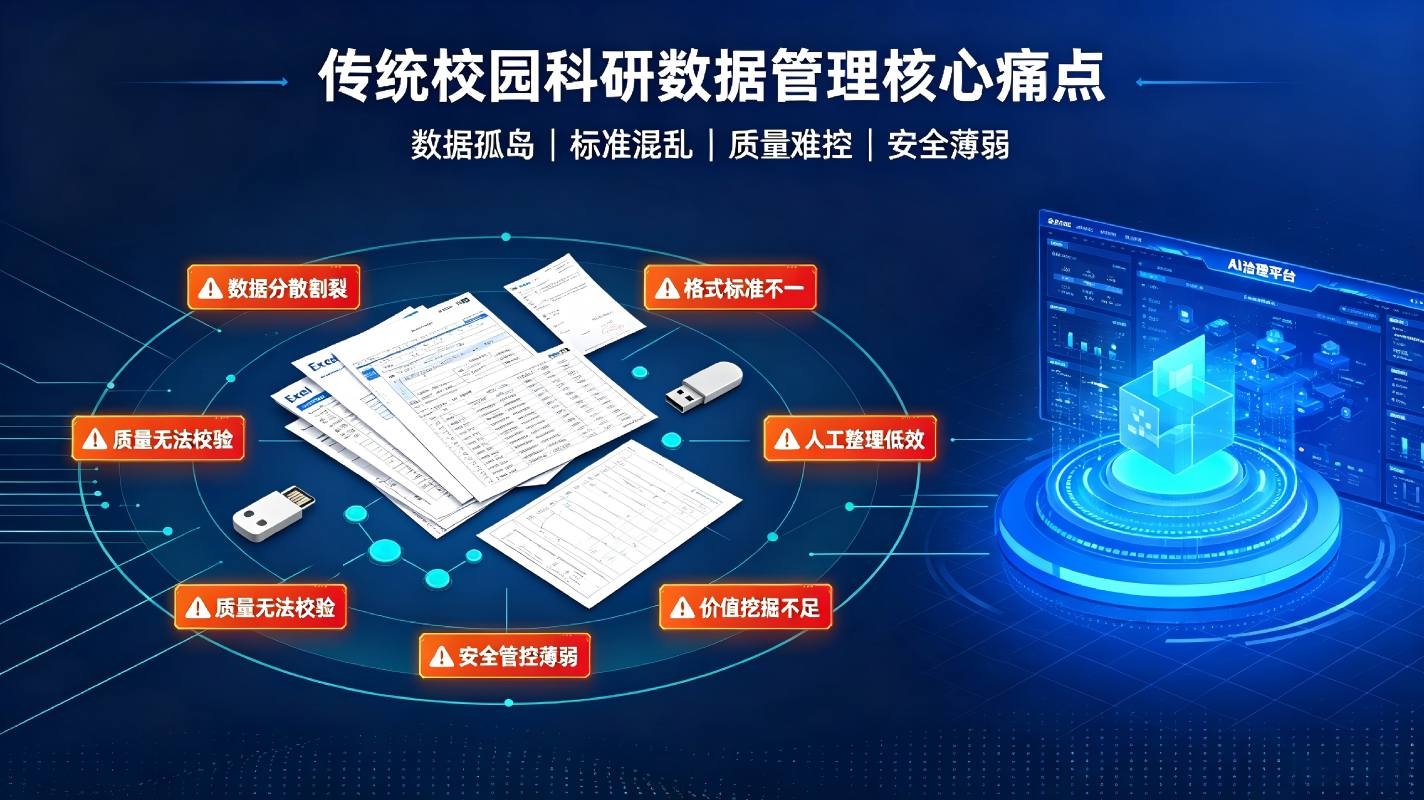 AI校园科研数据智能治理系统：规整科研数据资产，赋能校园科研高质量发展(图2)