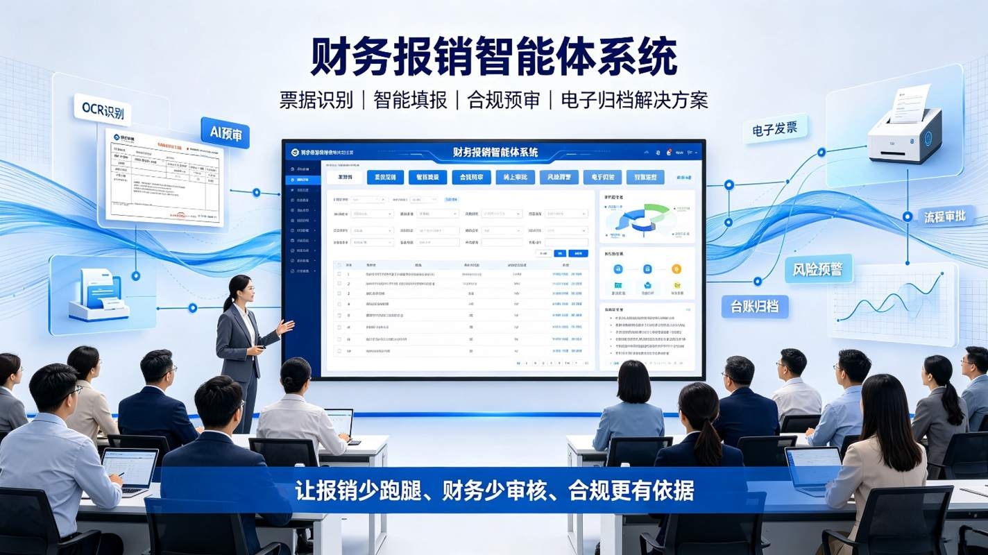 财务报销智能体系统｜票据识别与报销全流程数字化解决方案