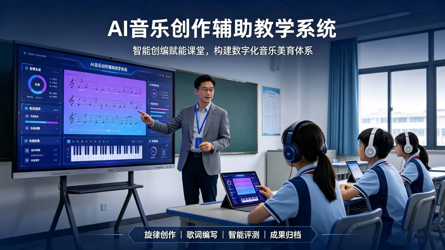 AI音乐创作辅助教学系统：构建数字化音乐美育体系(图1)
