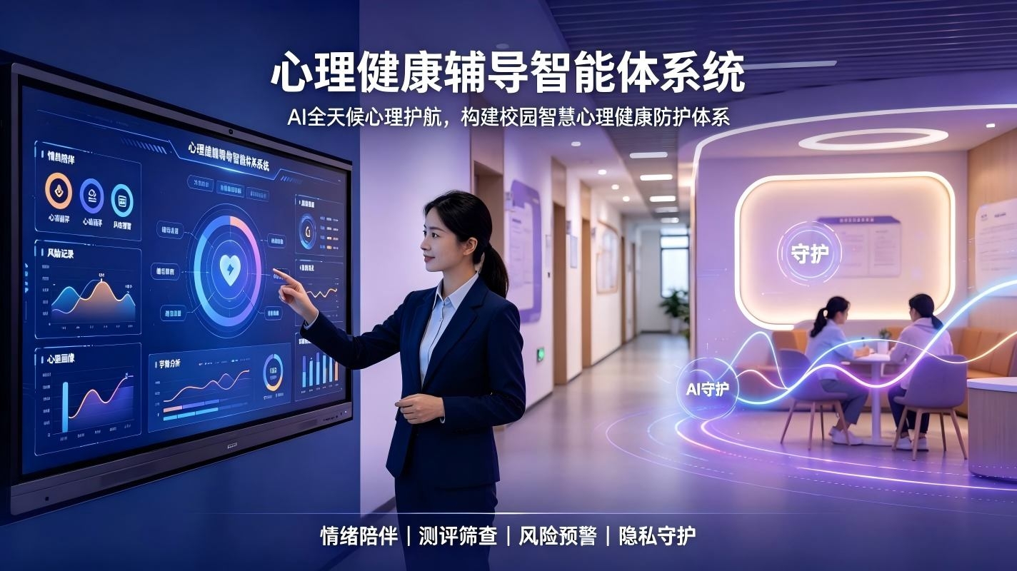 心理健康辅导智能体系统：构建校园智慧心理健康防护体系(图1)
