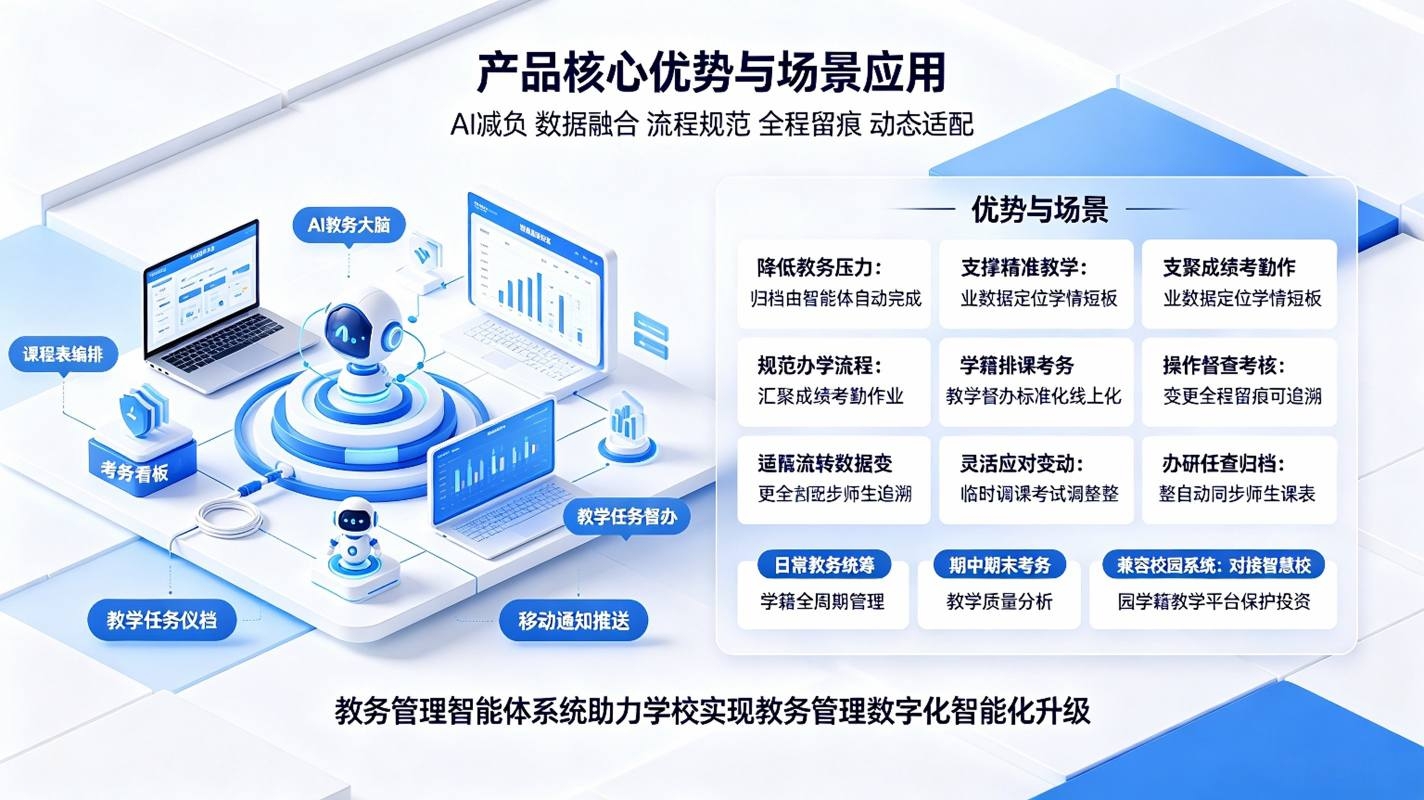 教务管理智能体系统:AI智慧教务,高效办学数字化解决方案(图4) 教务管理智能体系统:AI智慧教务,高效办学数字化解决方案(图4)