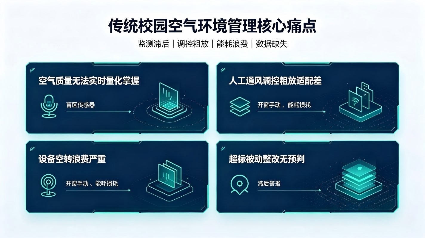 AI校园空气质量智能调控系统:构建健康低碳智慧校园空气环境体系(图2) AI校园空气质量智能调控系统:构建健康低碳智慧校园空气环境体系(图2)