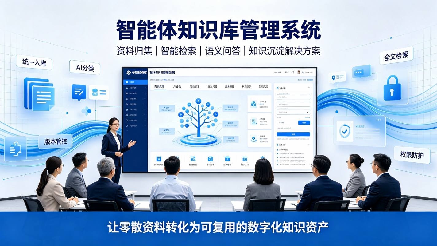 智能体知识库管理系统：智能检索与智库数字化解决方案
