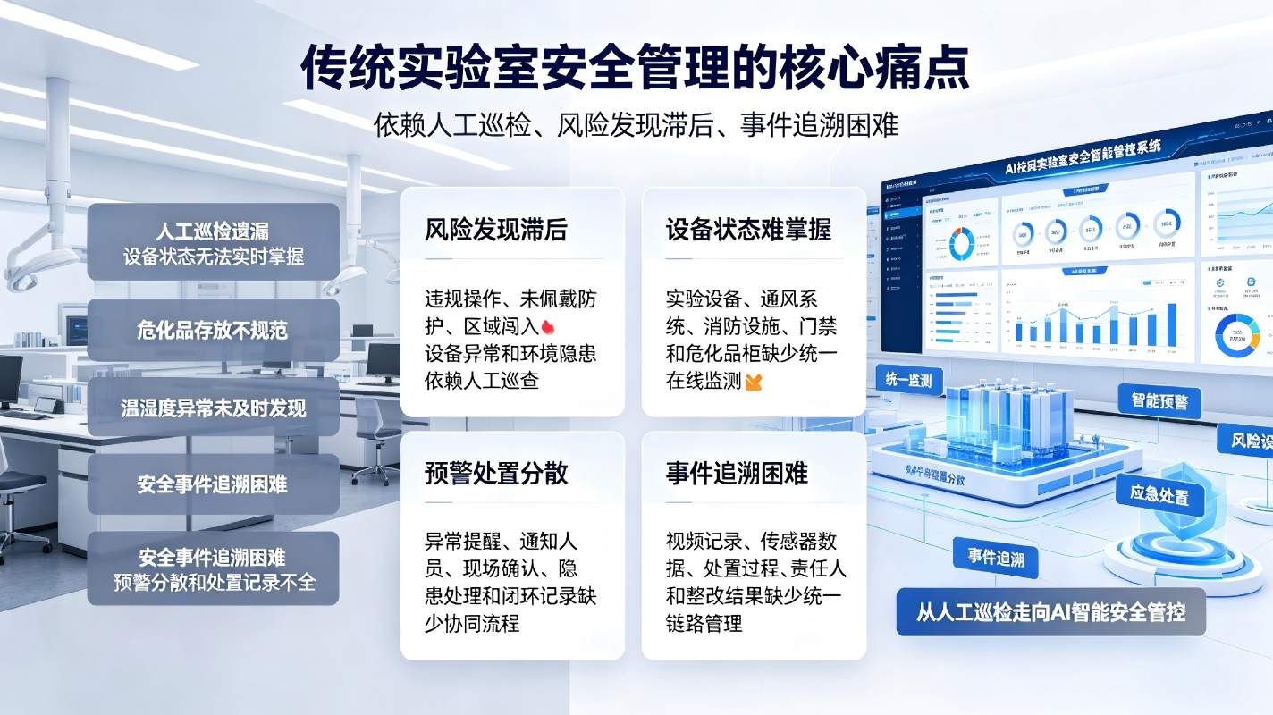 AI校园实验室安全智能管控系统：实验室全场景安全智能管控解决方案(图2)