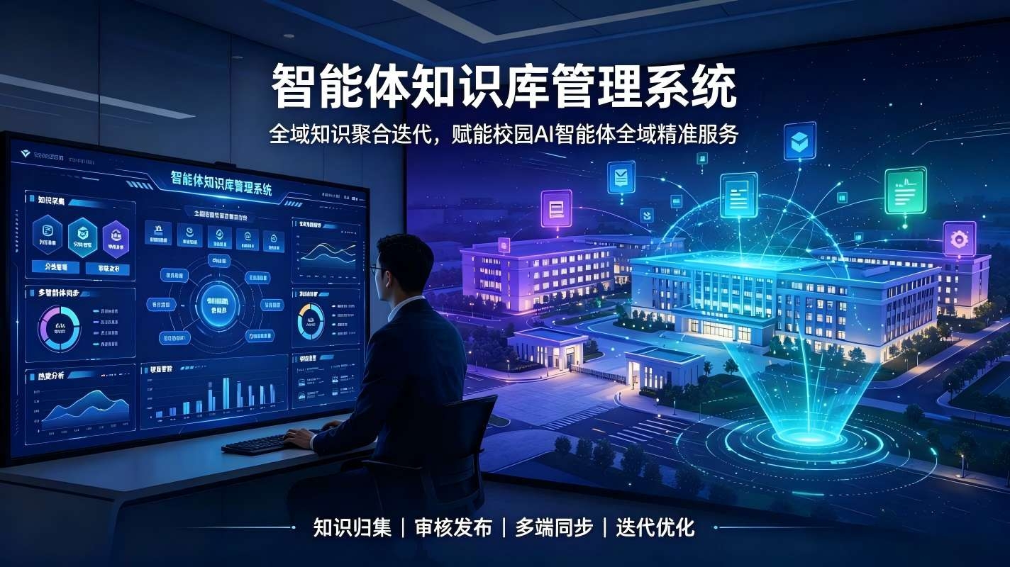 智能体知识库管理系统：赋能校园AI智能体全域精准服务(图1)