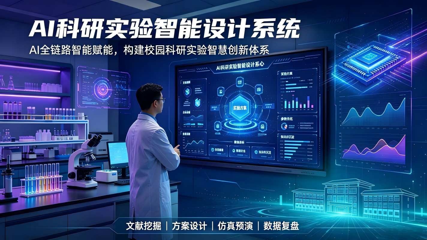 AI科研实验智能设计系统:构建校园科研实验智慧创新体系(图1) AI科研实验智能设计系统:构建校园科研实验智慧创新体系(图1)