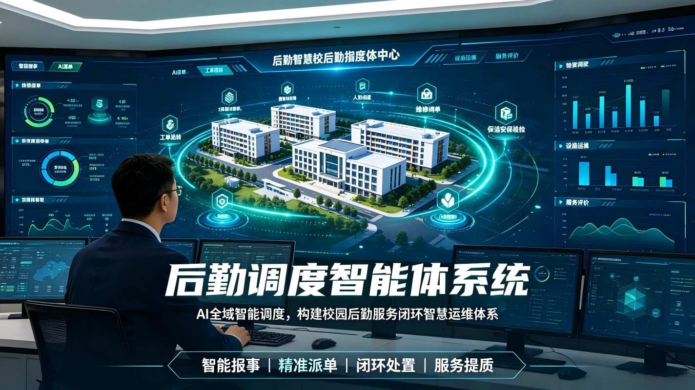 后勤调度智能体系统：构建校园后勤服务闭环智慧运维体系