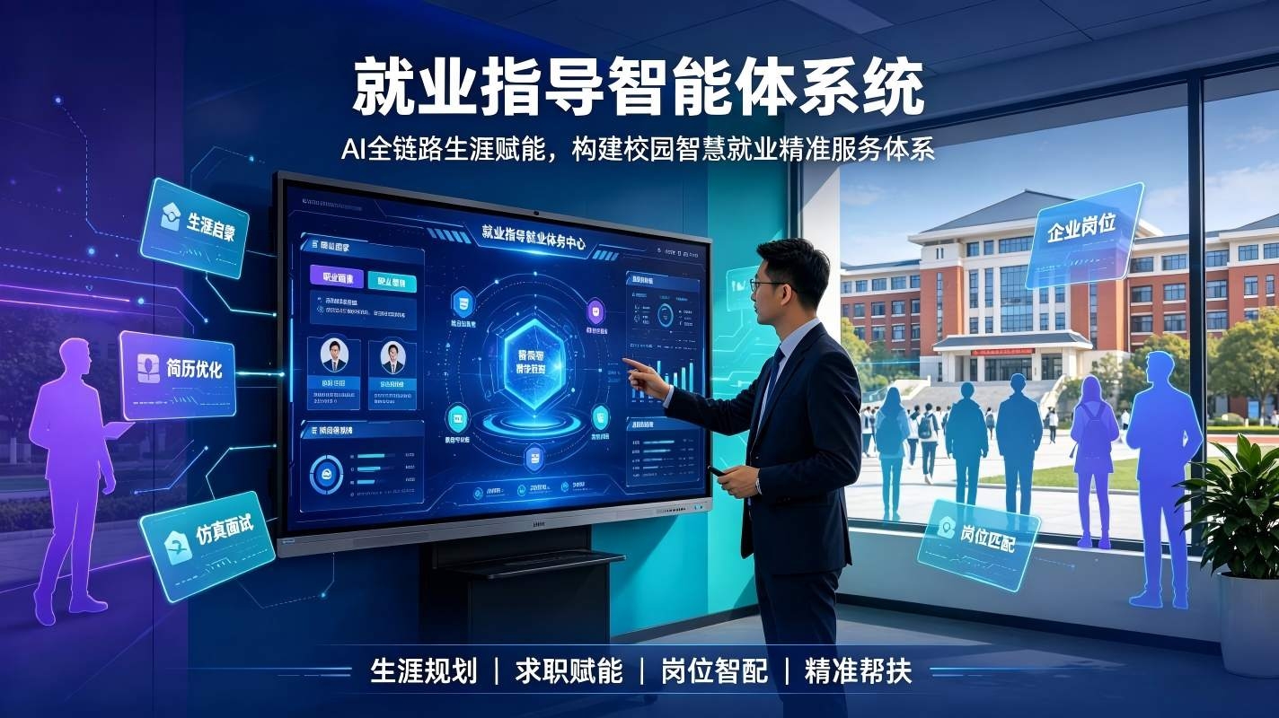 就业指导智能体系统:构建校园智慧就业精准服务体系(图1) 就业指导智能体系统:构建校园智慧就业精准服务体系(图1)