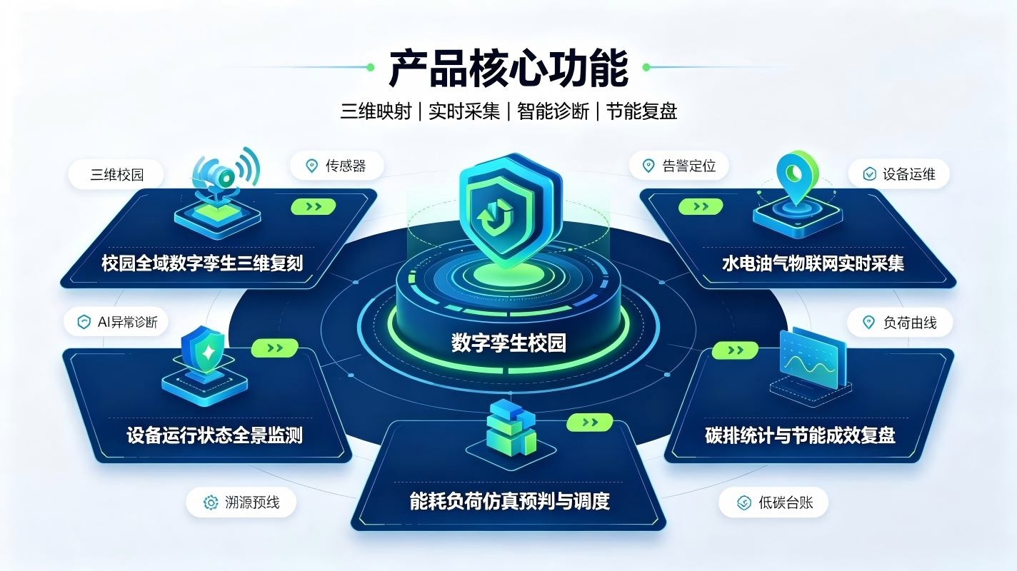 数字孪生能耗监测分析系统:构建智慧校园绿色低碳能耗治理体系(图3) 数字孪生能耗监测分析系统:构建智慧校园绿色低碳能耗治理体系(图3)