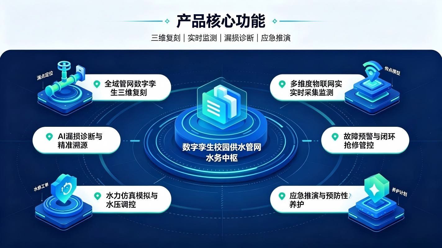 数字孪生供水管网系统:构建智慧校园安全节水供水运维体系(图3) 数字孪生供水管网系统:构建智慧校园安全节水供水运维体系(图3)