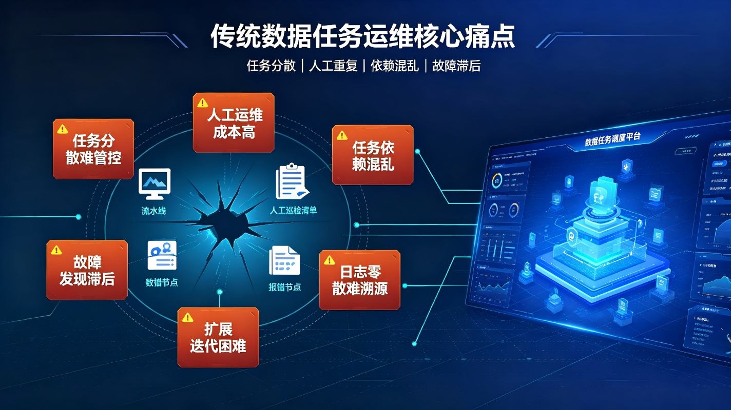 数据任务调度系统:智能自动化调度,赋能大数据高效运维治理(图2) 数据任务调度系统:智能自动化调度,赋能大数据高效运维治理(图2)