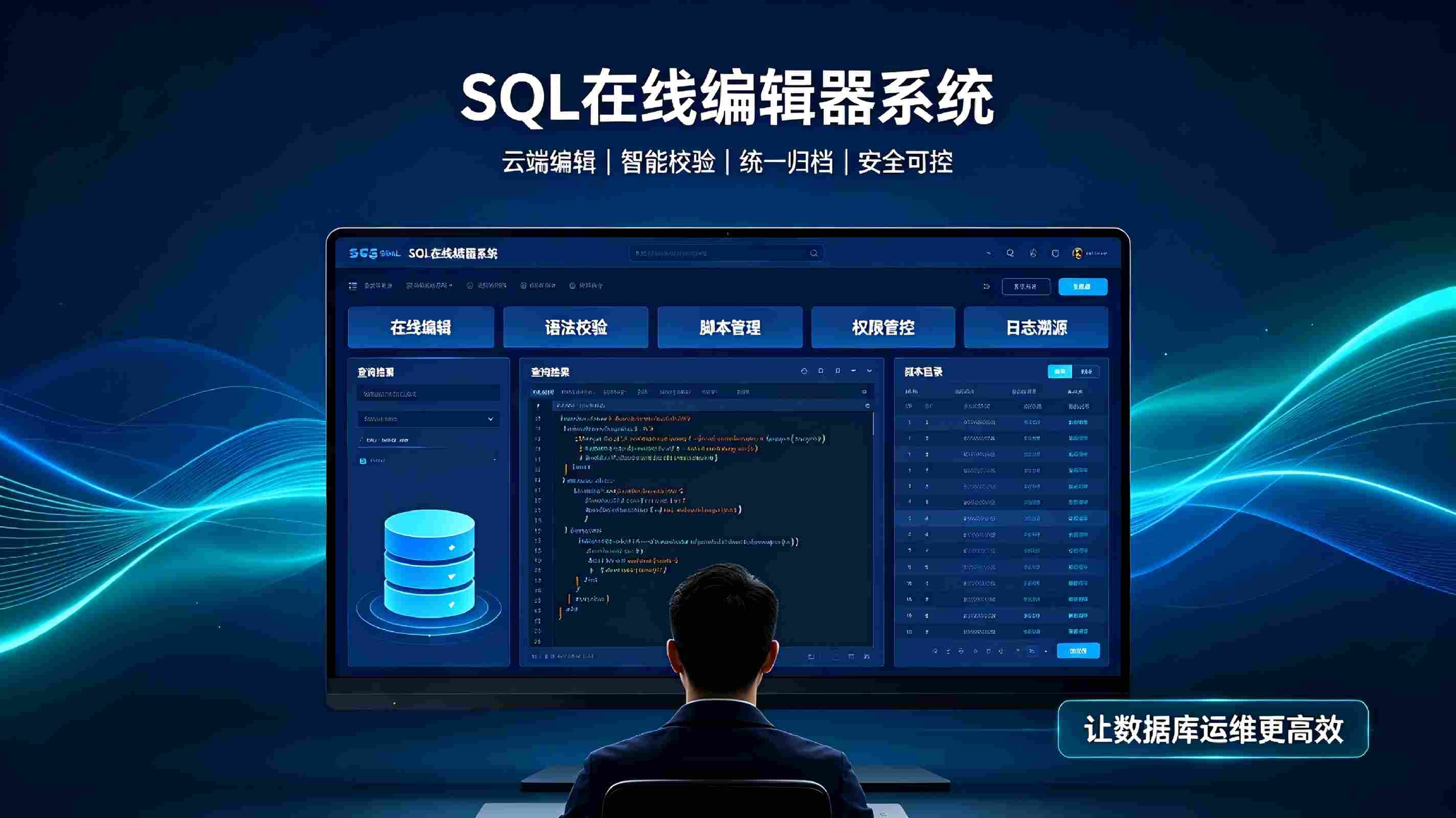 SQL在线编辑器系统：轻量化在线数据查询开发，提升数据运维效率