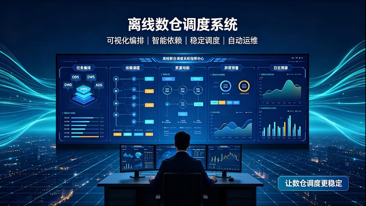离线数仓调度系统：规范离线数据任务调度，稳定支撑数仓治理
