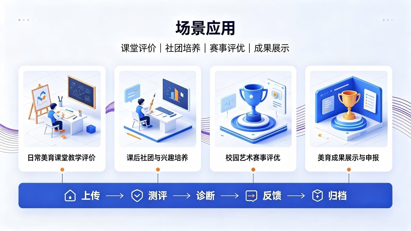 AI校园艺术作品智能评价系统:构建校园艺术教学标准化评价与素养提升体系(图4) AI校园艺术作品智能评价系统:构建校园艺术教学标准化评价与素养提升体系(图4)