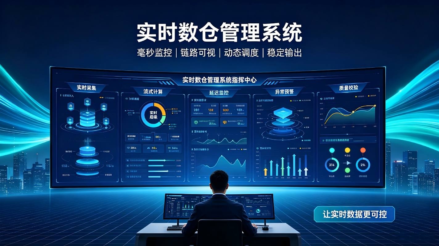 实时数仓管理系统：毫秒级数据实时管控，赋能业务即时决策