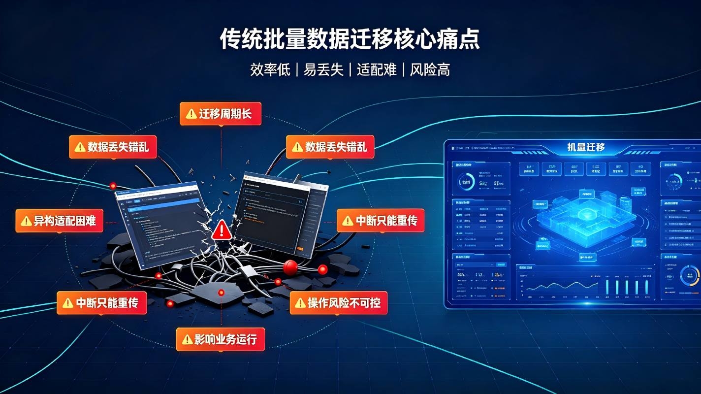 批量数据迁移系统：安全高效数据迁移，实现业务系统无缝升级切换(图2)