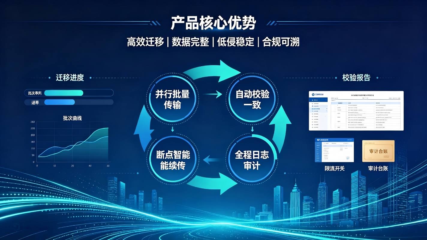 批量数据迁移系统：安全高效数据迁移，实现业务系统无缝升级切换(图4)