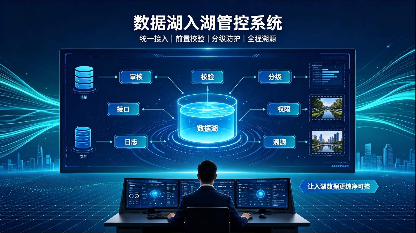 数据湖入湖管控系统：规范数据入湖标准，筑牢企业数据安全底座