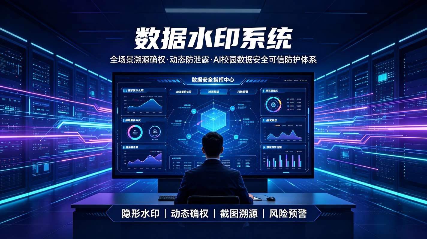 数据水印系统：AI校园数据安全可信防护体系