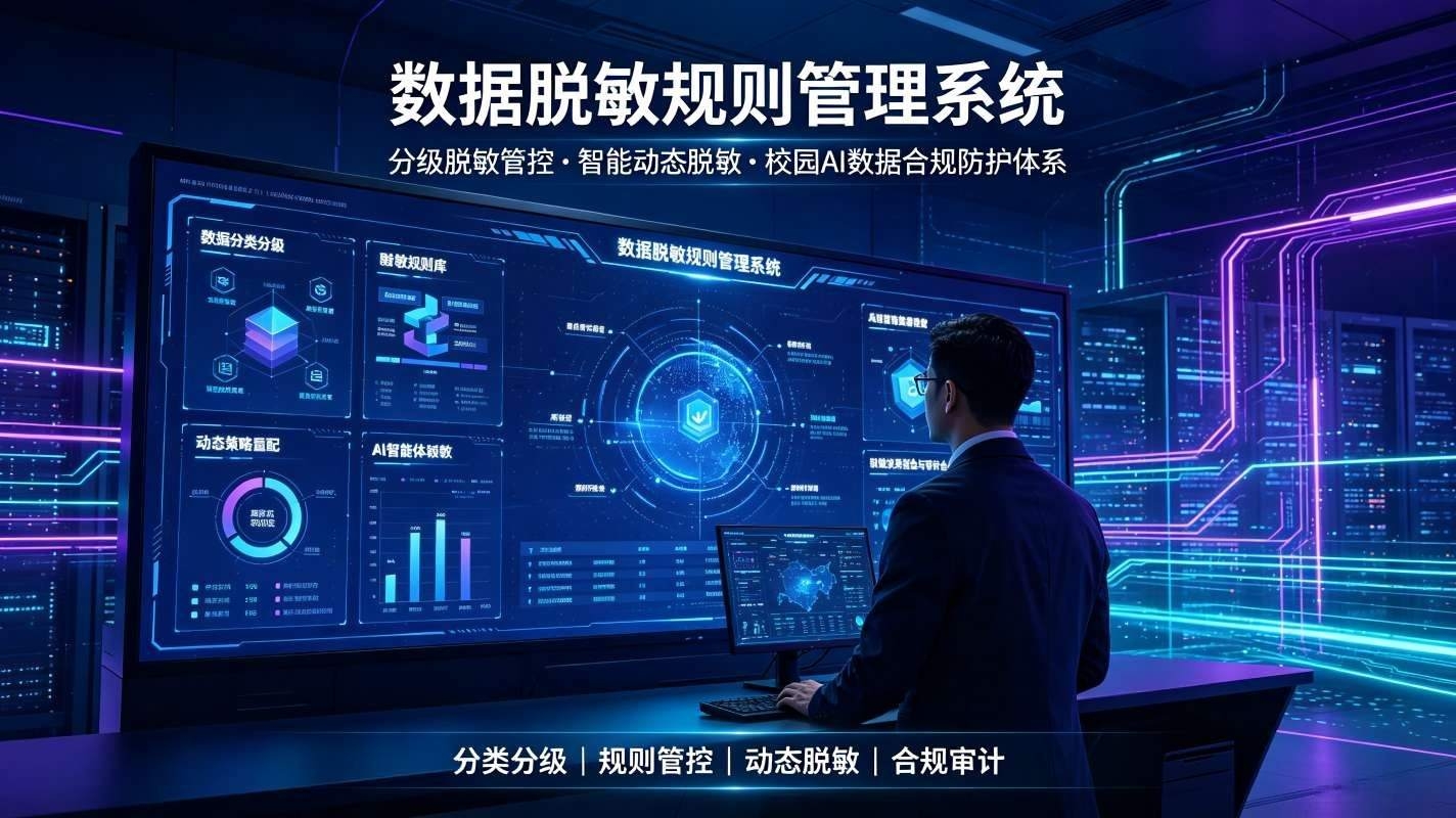 数据脱敏规则管理系统:校园AI数据合规防护体系(图1) 数据脱敏规则管理系统:校园AI数据合规防护体系(图1)