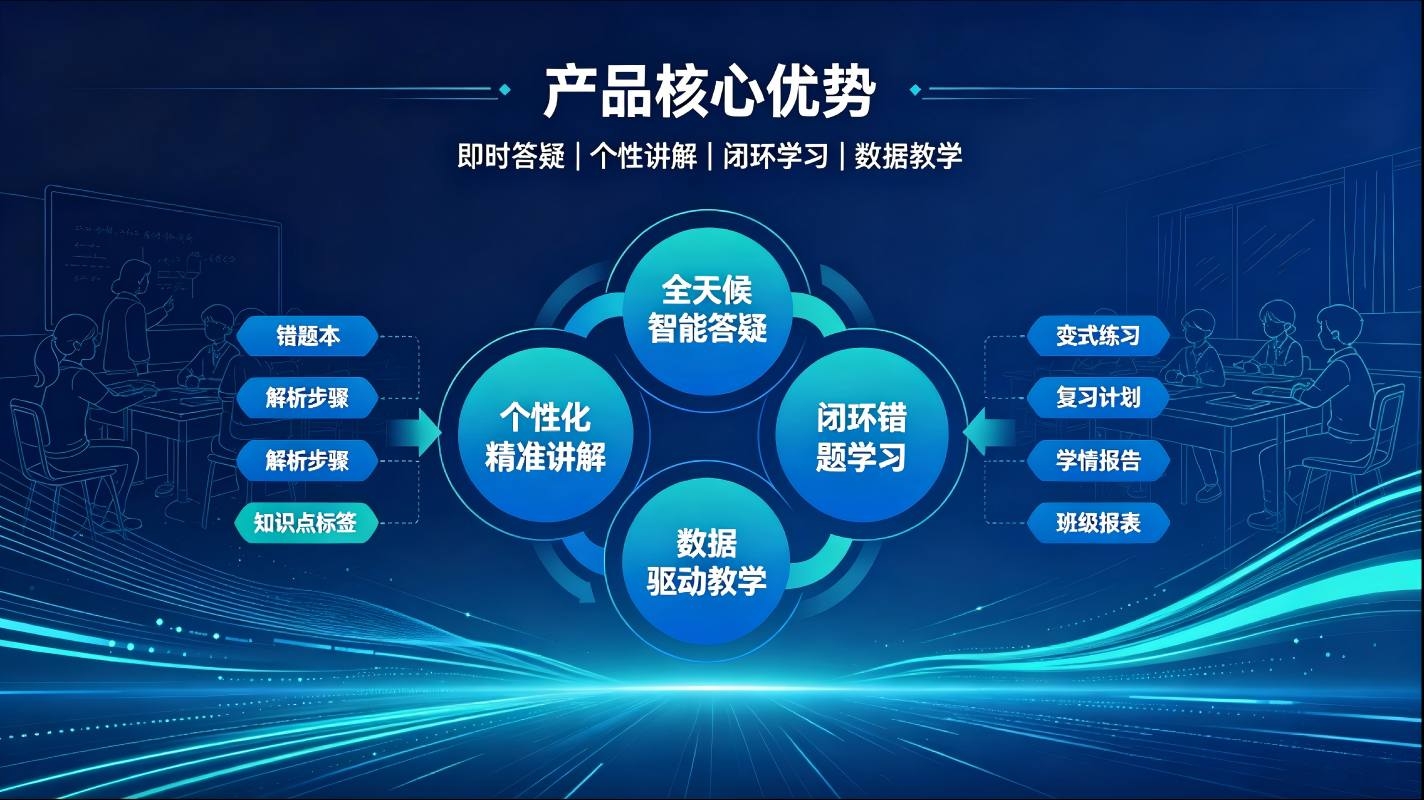 错题讲解智能体系统:AI精准答疑纠错,助力学生高效提分(图4) 错题讲解智能体系统:AI精准答疑纠错,助力学生高效提分(图4)