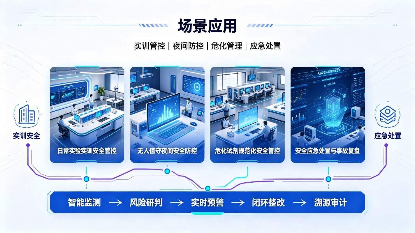 AI校园实验室安全智能管控系统:实验实训安全合规治理体系(图4) AI校园实验室安全智能管控系统:实验实训安全合规治理体系(图4)