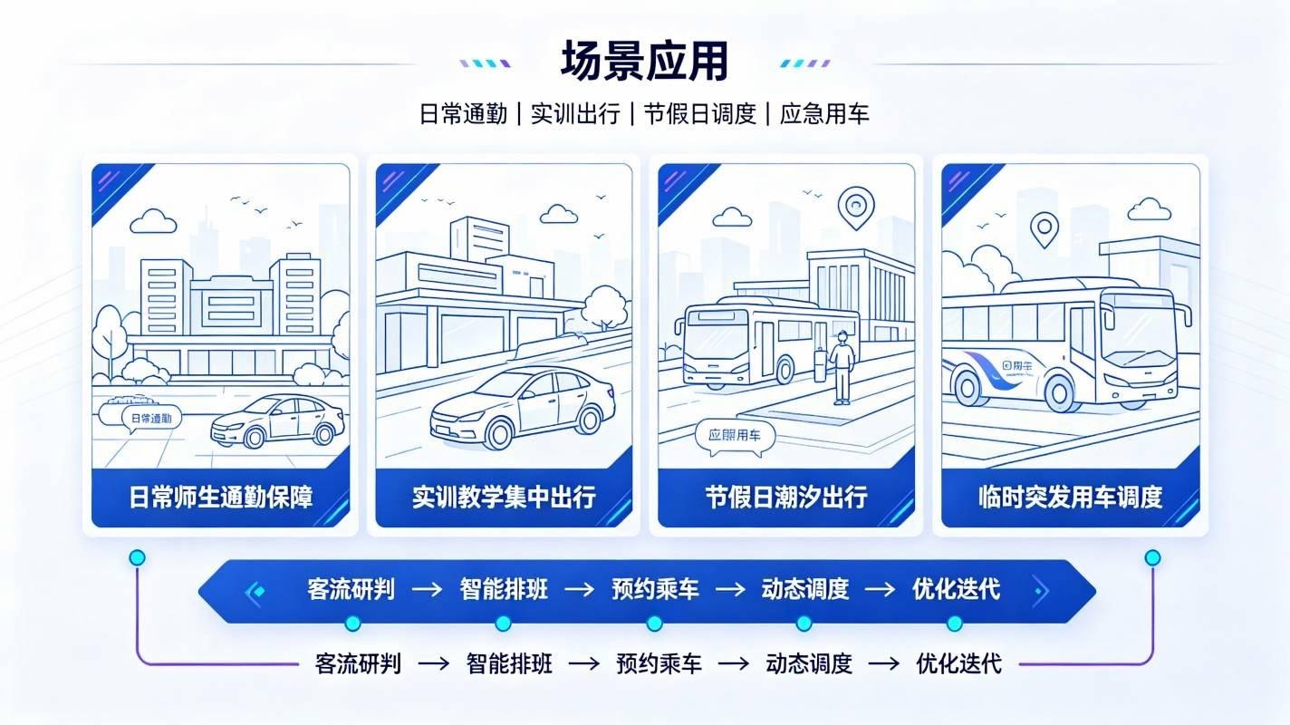 AI校园通勤班车智能调度系统:校园通勤高效运力治理体系(图4) AI校园通勤班车智能调度系统:校园通勤高效运力治理体系(图4)
