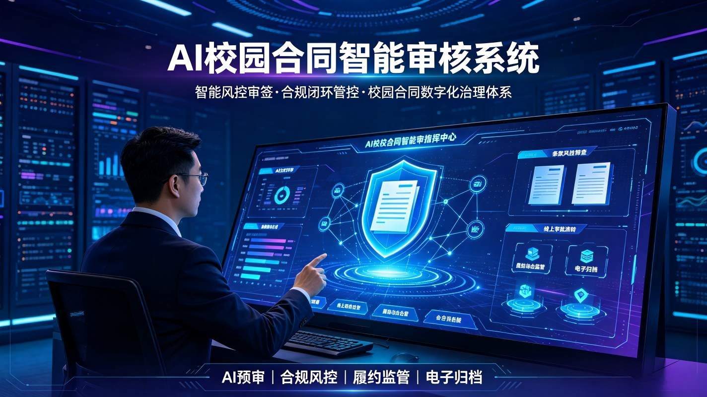 AI校园合同智能审核系统：校园合同数字化治理体系