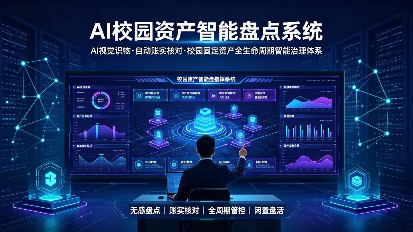AI校园资产智能盘点系统：校园固定资产全生命周期智能治理体系