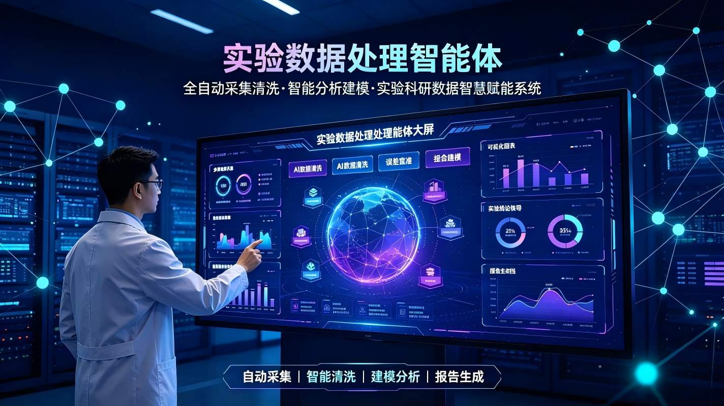 实验数据处理智能体：实验科研数据智慧赋能系统