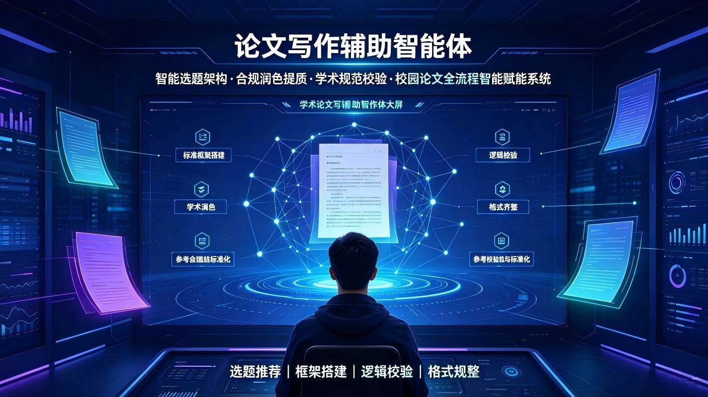 论文写作辅助智能体：学术规范校验·校园论文全流程智能赋能系统(图1)