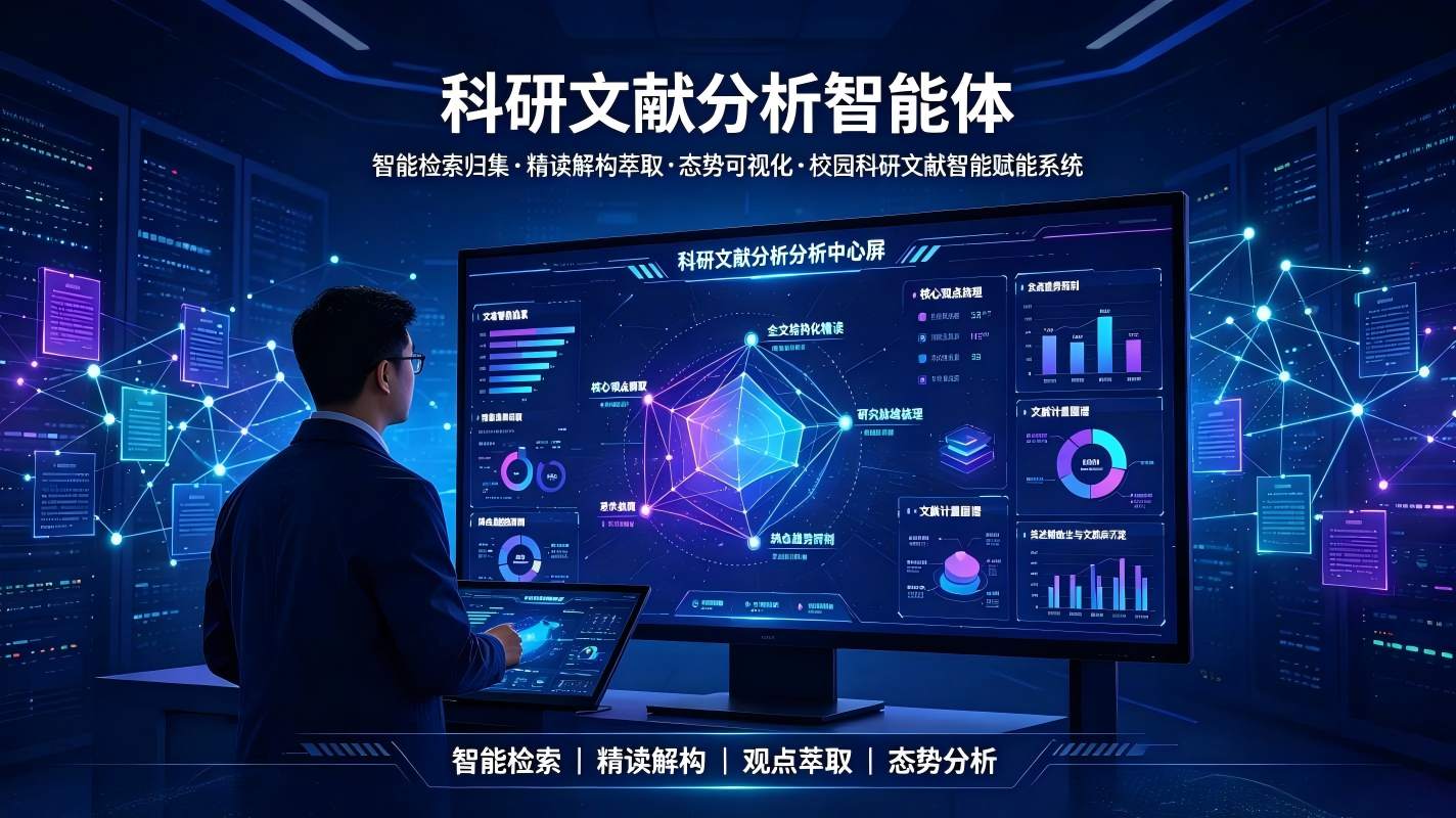 科研文献分析智能体：校园科研文献智能赋能系统