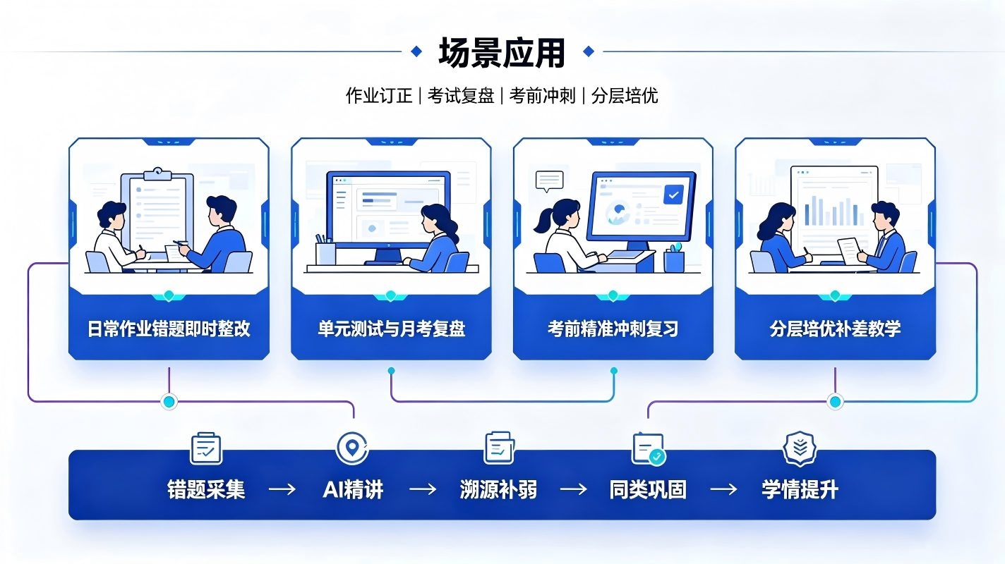 错题讲解智能体系统:校园智慧培优补差系统(图4) 错题讲解智能体系统:校园智慧培优补差系统(图4)