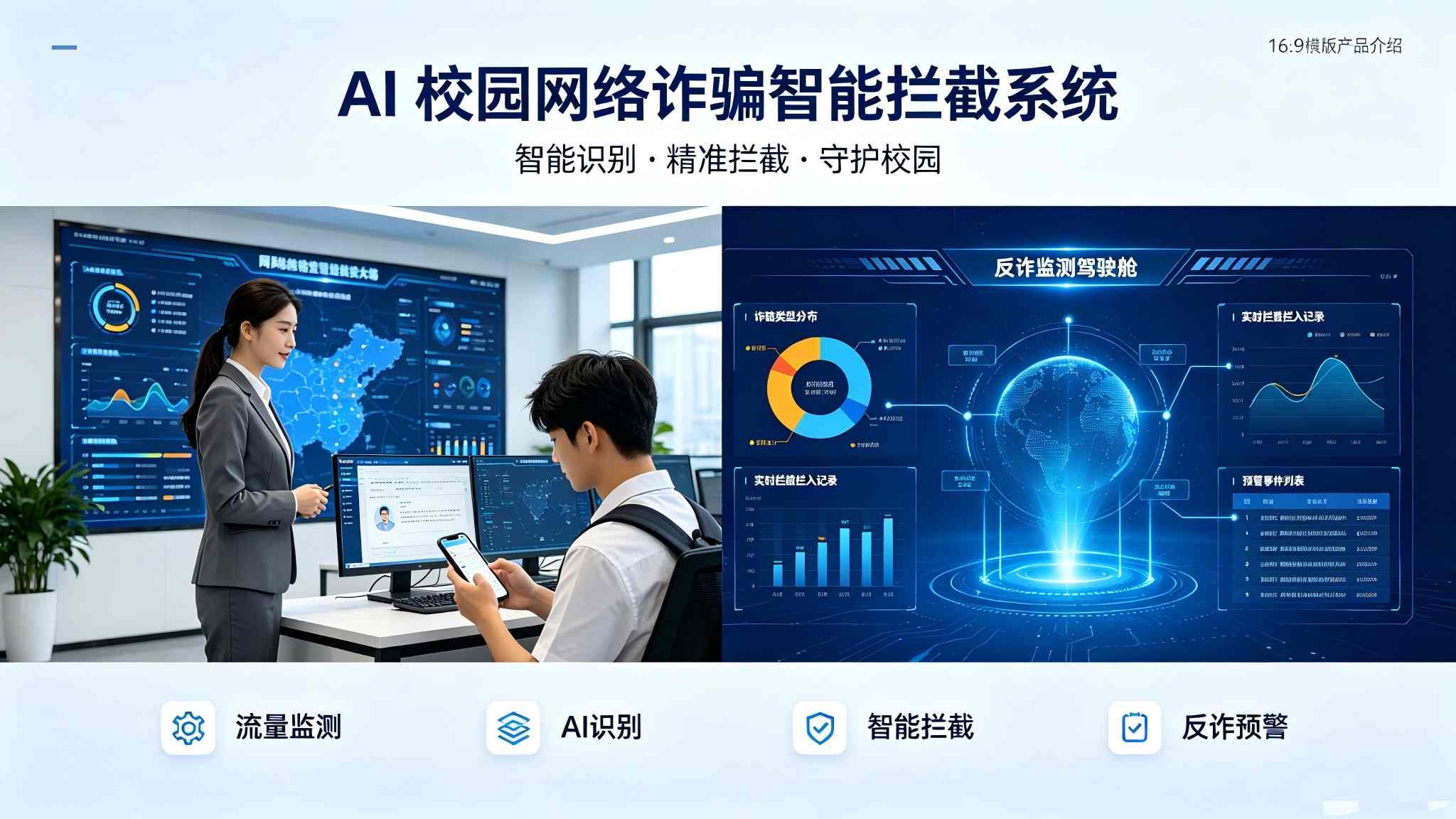 AI 校园网络诈骗智能拦截系统：一体化解决方案(图1)