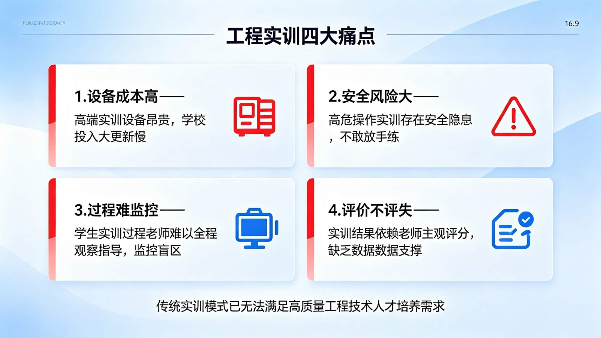 数字孪生工程实训中心系统:安全预警与教学评价解决方案(图2) 数字孪生工程实训中心系统:安全预警与教学评价解决方案(图2)