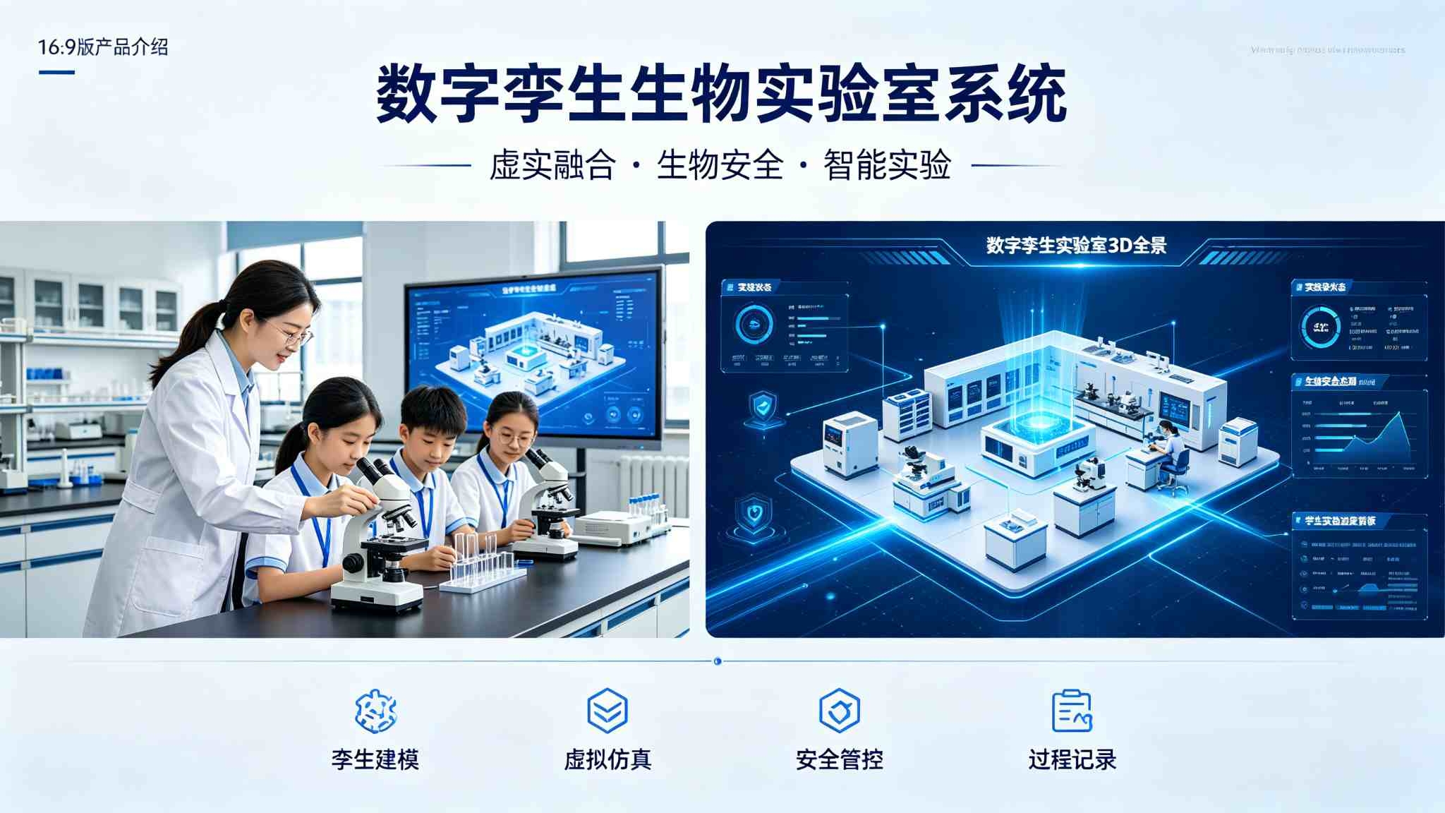 数字孪生生物实验室系统:环境监控与样本菌毒种全流程管理解决方案(图1) 数字孪生生物实验室系统:环境监控与样本菌毒种全流程管理解决方案(图1)