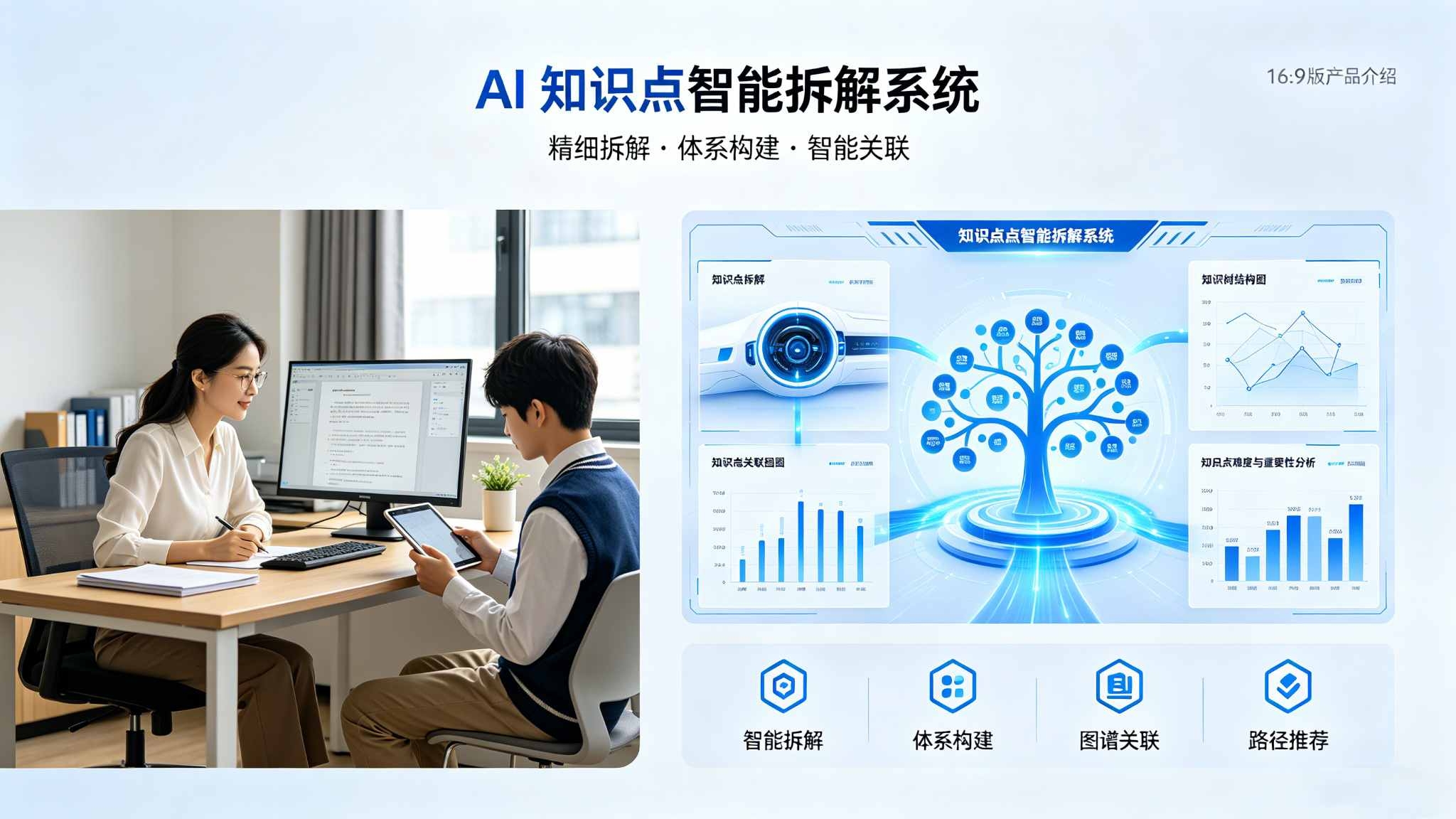 AI知识点智能拆解系统：知识图谱与个性化学习路径解决方案