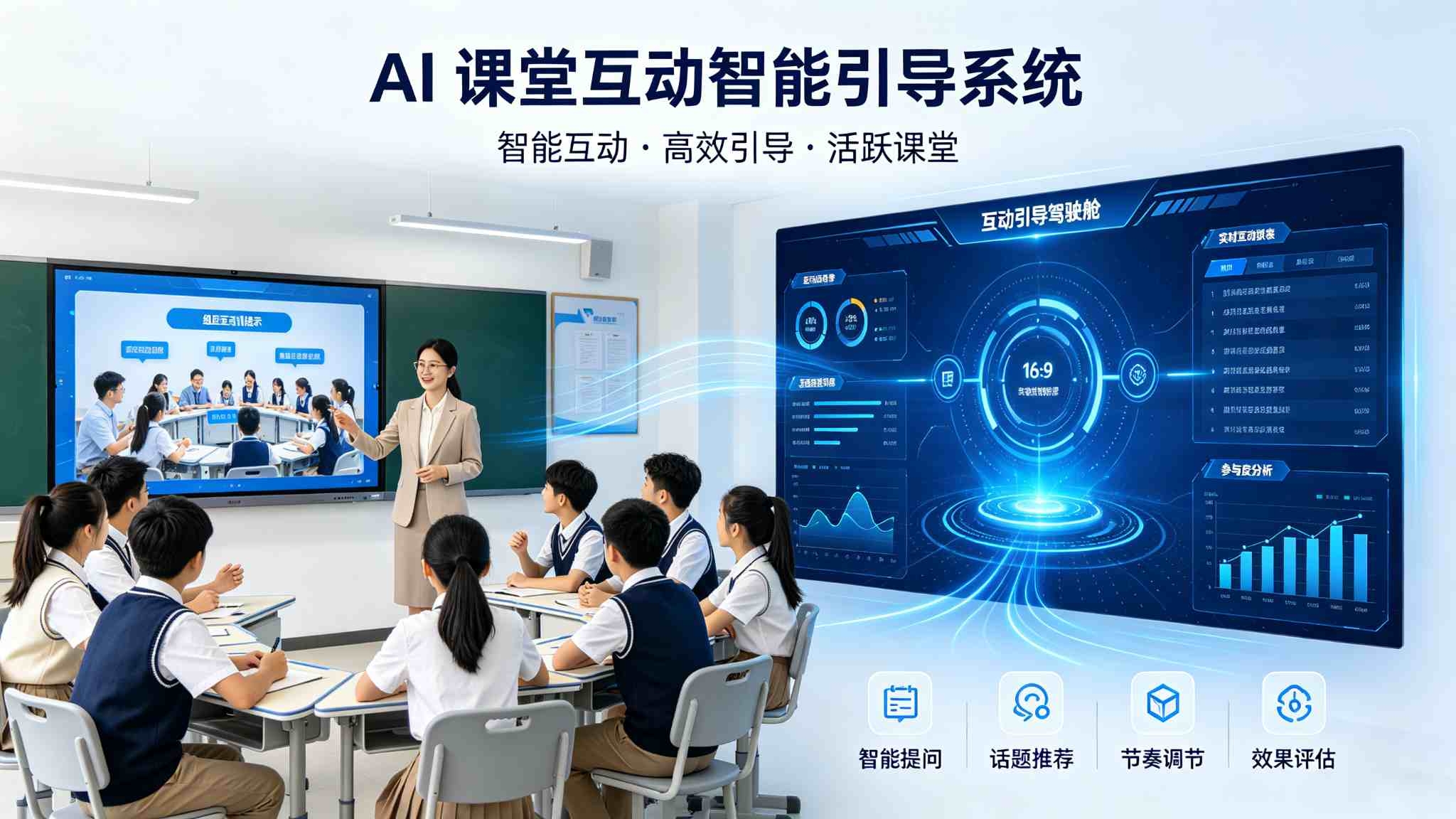 AI课堂互动智能引导系统：实时答题与课堂讨论引导解决方案