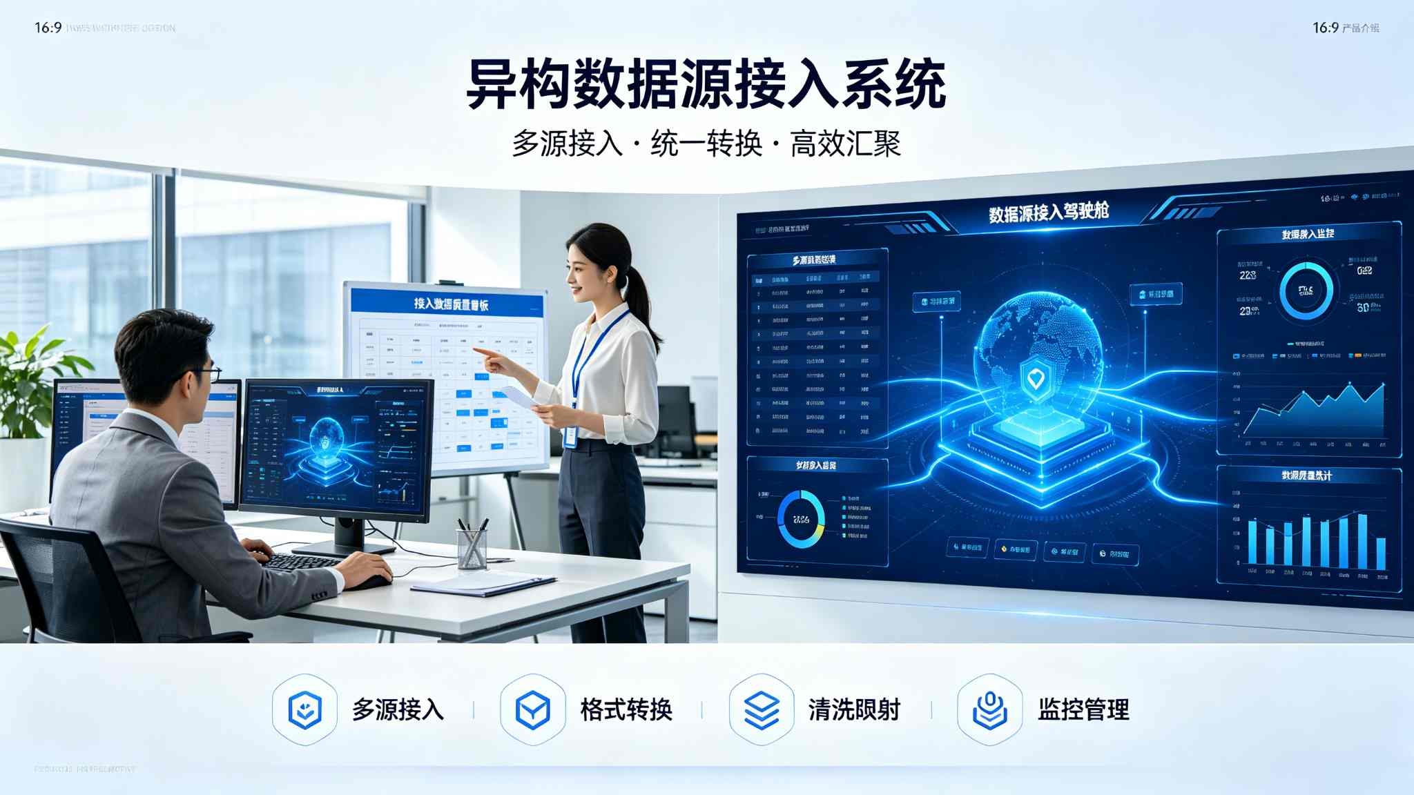 异构数据源接入系统：可视化采集与同步解决方案