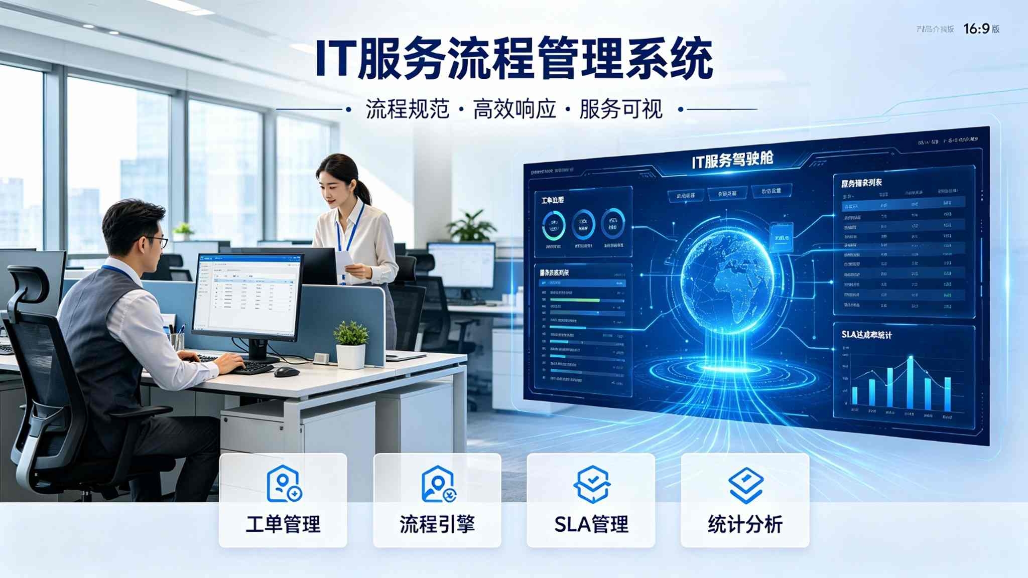IT服务流程管理系统:服务台与IT服务标准化解决方案(图1) IT服务流程管理系统:服务台与IT服务标准化解决方案(图1)