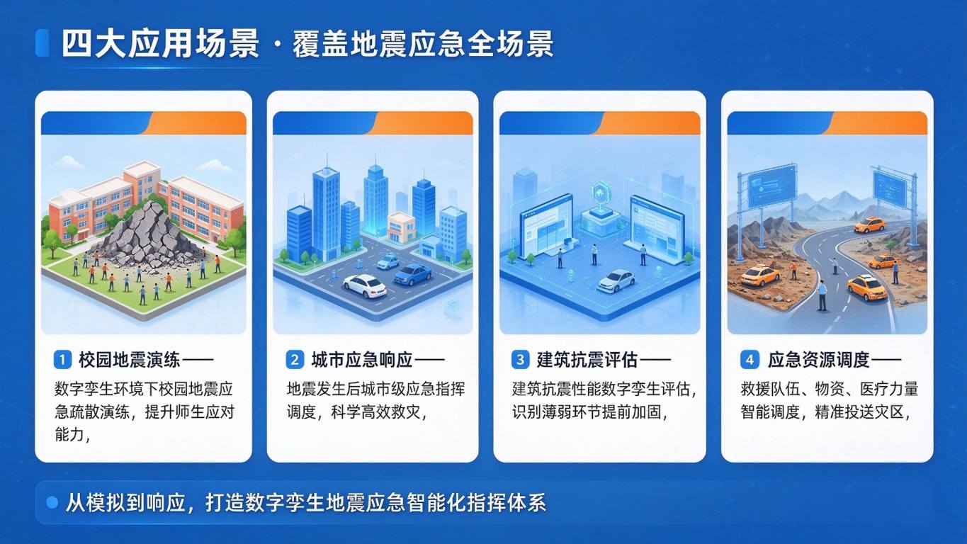 数字孪生地震应急响应系统:地震预警与智能疏散指挥解决方案(图4) 数字孪生地震应急响应系统:地震预警与智能疏散指挥解决方案(图4)