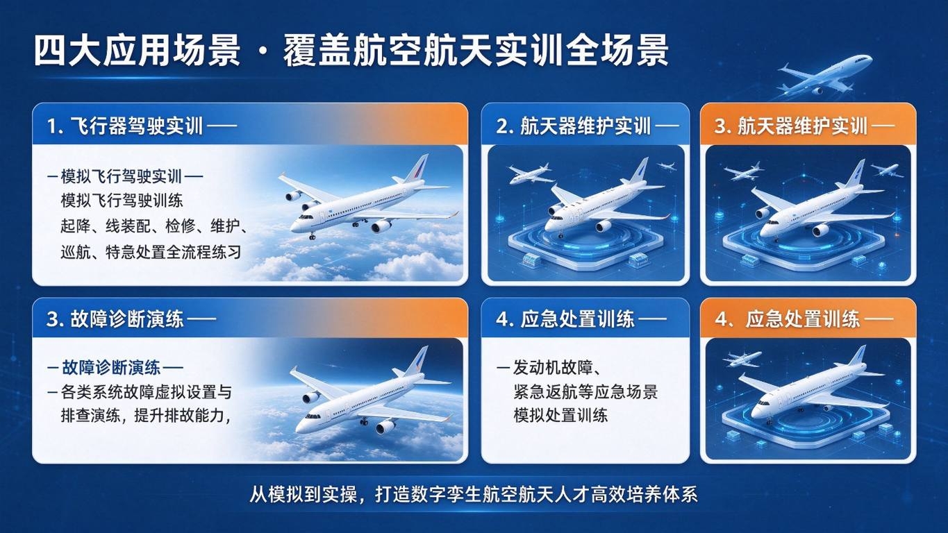 数字孪生航空航天实训系统：虚拟拆装与故障排故实训解决方案(图4)