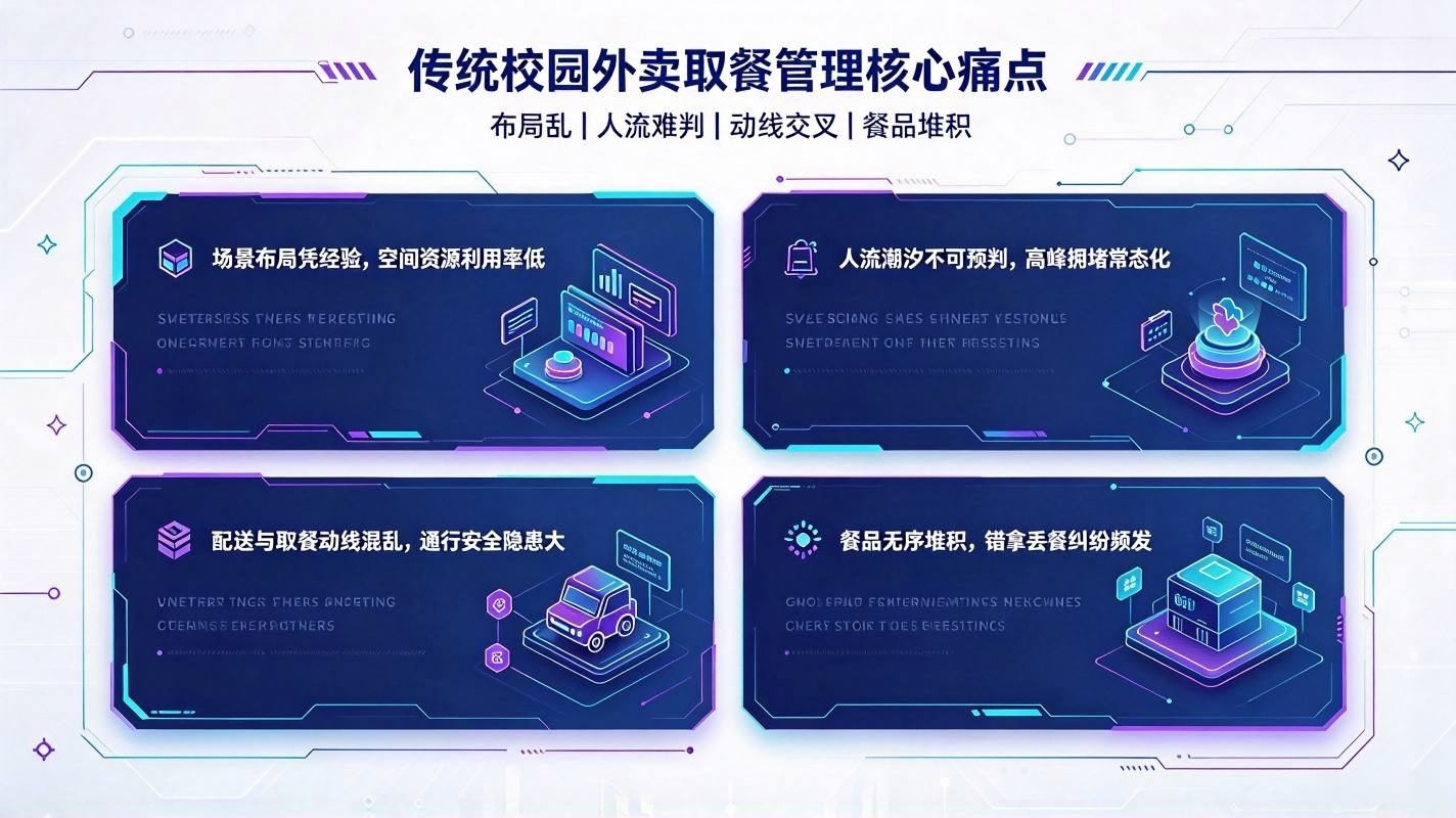 数字孪生外卖取餐系统:校园后勤数字化治理系统(图2) 数字孪生外卖取餐系统:校园后勤数字化治理系统(图2)