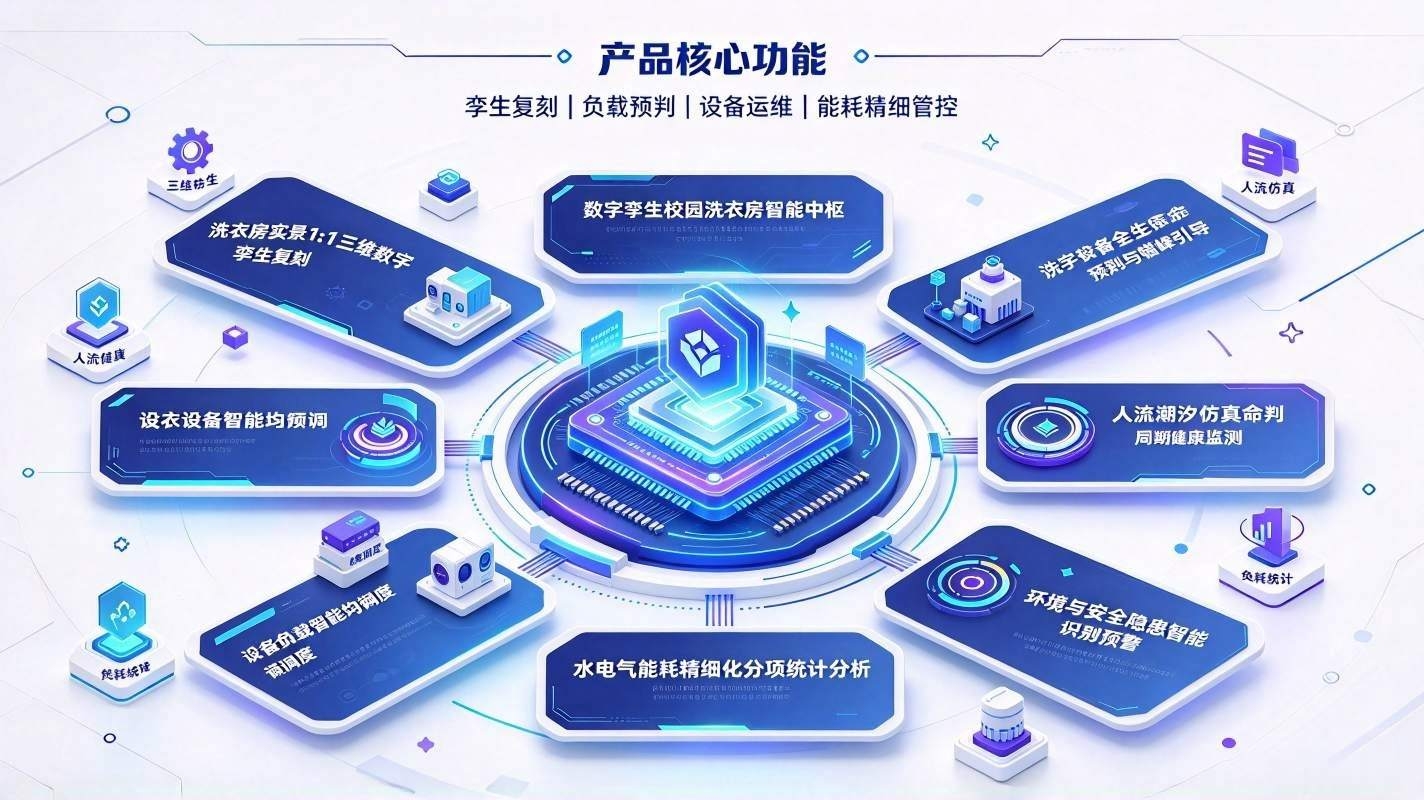数字孪生洗衣房运营系统:校园洗衣房数字化运维治理系统(图3) 数字孪生洗衣房运营系统:校园洗衣房数字化运维治理系统(图3)