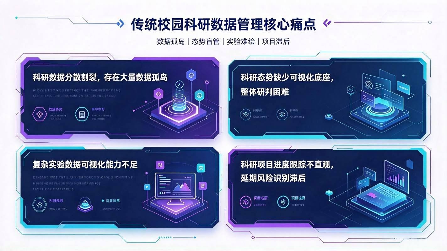 数字孪生科研数据可视化系统:校园科研数字化展示与分析平台(图2) 数字孪生科研数据可视化系统:校园科研数字化展示与分析平台(图2)