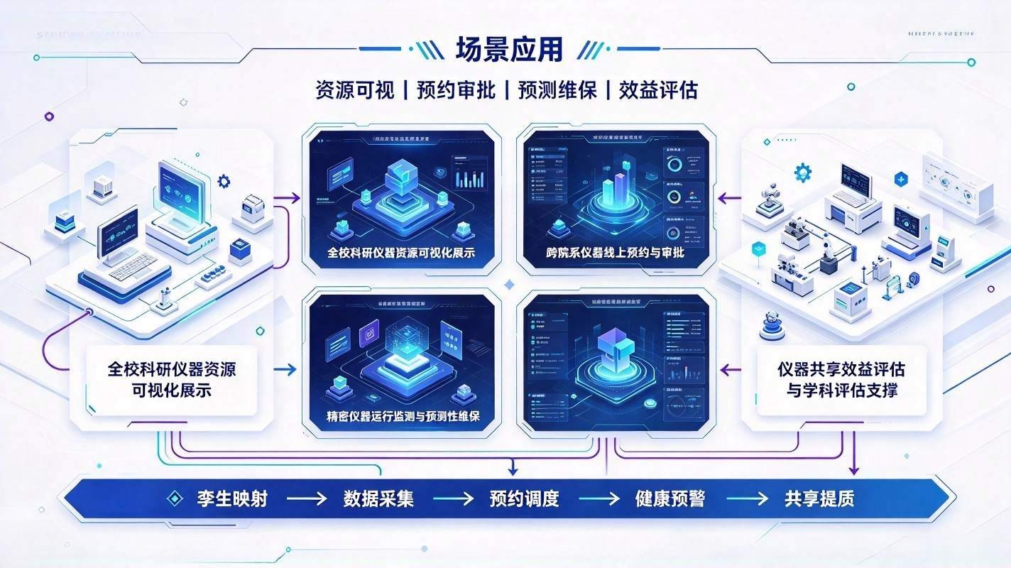 数字孪生科研仪器共享系统:校园大型科研仪器共享运维平台(图4) 数字孪生科研仪器共享系统:校园大型科研仪器共享运维平台(图4)
