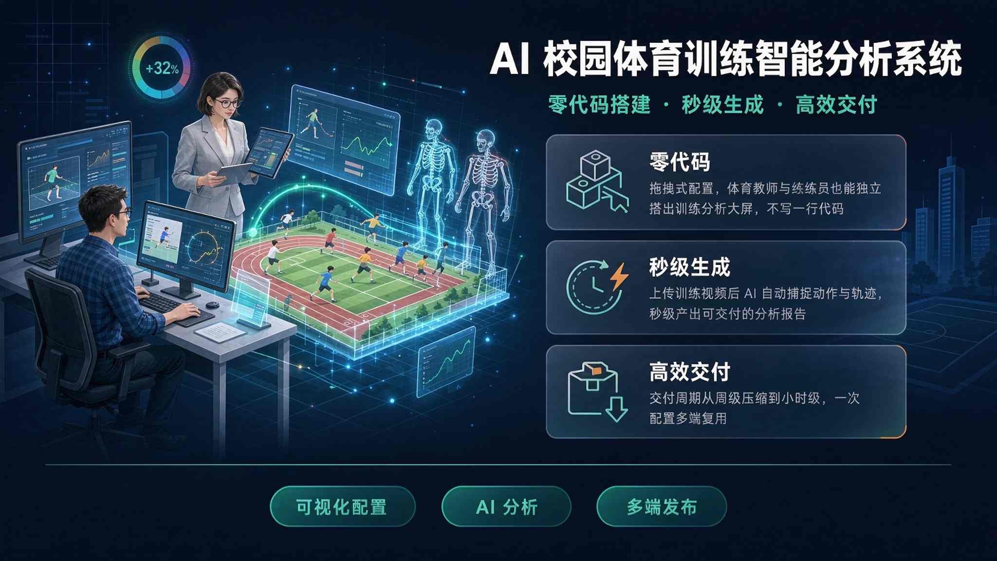 AI 校园体育训练智能分析系统：让每一滴汗都被"算数"(图1)
