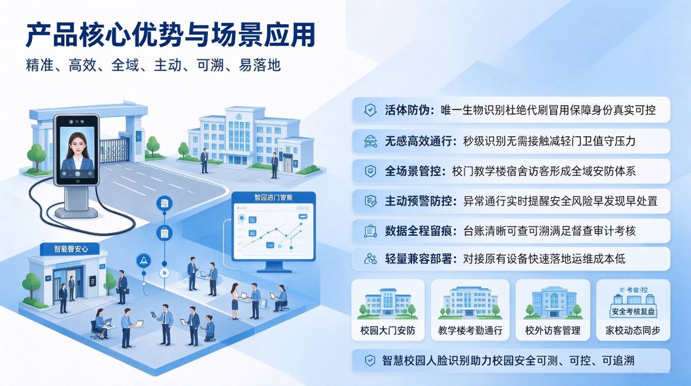 智慧校园人脸识别:校园安防平台(图4) 智慧校园人脸识别系统:校园安防平台(图4)